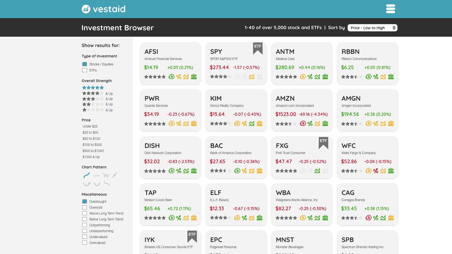 Browse - with left click state